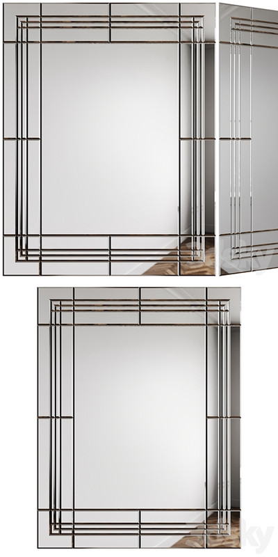 Mirror with bevels Mirror 01